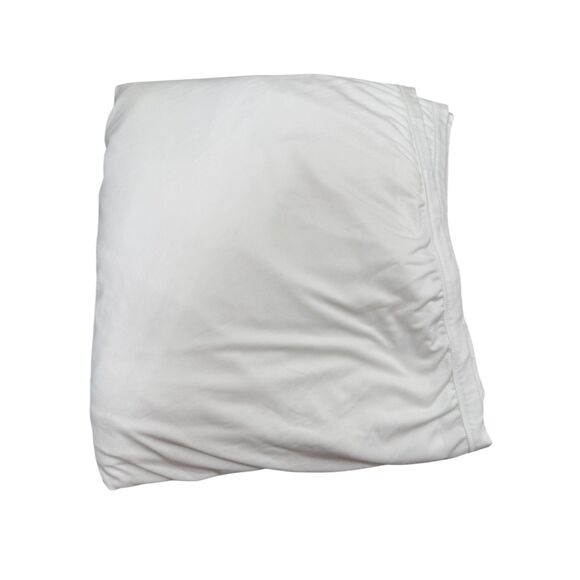 Sheex White Flat Sheet King Size Performance Cooling Comfort - Flat Sheet Only - Picture 1 of 5